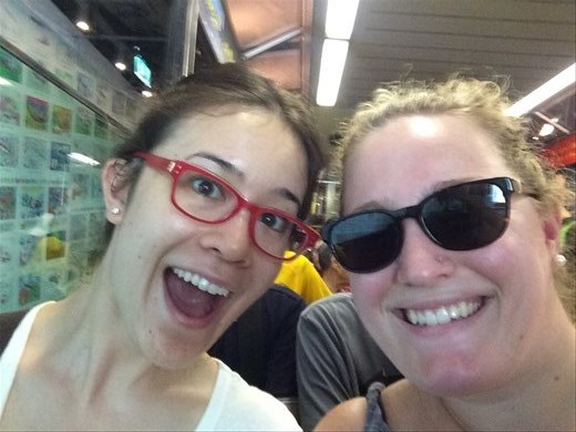 We took the Peak Tram, the oldest funicular in Asia, up to Victoria Peak.  It is the highest point on Hong Kong island and gave us a beautiful view of the city and the surrounding islands. 