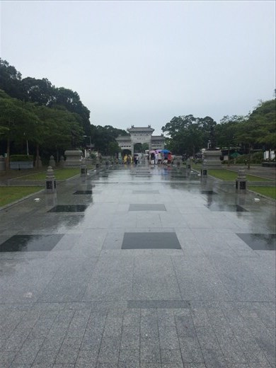 The 12 Devine Guardians at the entrance to Tian Tan Giant Buddha