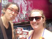 We went all the way up then walked all the way down and cooled off with a Milk Tea ice cream!: by mwollak, Views[277]