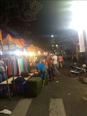 Dong Xuan Night Market - there were blocks and blocks and blocks were shut down to traffic (except motorcycles, they're EVERYWHERE) and hundreds of shops were selling anything you could think of - dresses, toys, food, jewelry, lingerie, shoes, sunglasses, etc. : by mwollak, Views[261]