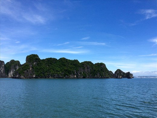 Cruising through the bay