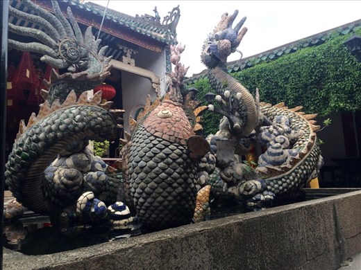 We went exploring the ancient city and toured some old gathering halls, traditional homs, and museums