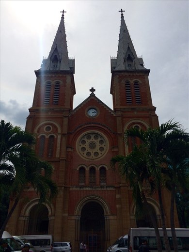 Notre Dame Cathedral in HCMC