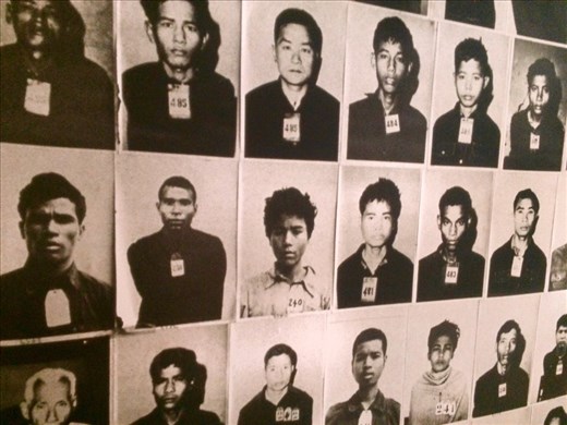 Located in the haunting halls of an old school was the Toul Sleng Genocide Museum in remembrance of those tortured and killed during the brutal reign of the Khmer Rouge Regime