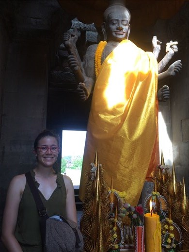 Buddha in Angkor Wat