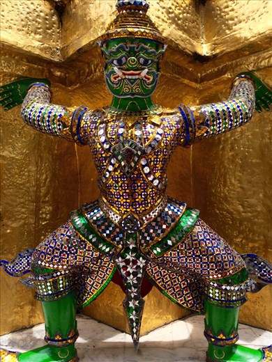 The royal palace in Bangkok 