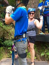 Zip lining in the jungle in Chiang Mai: by mwollak, Views[233]