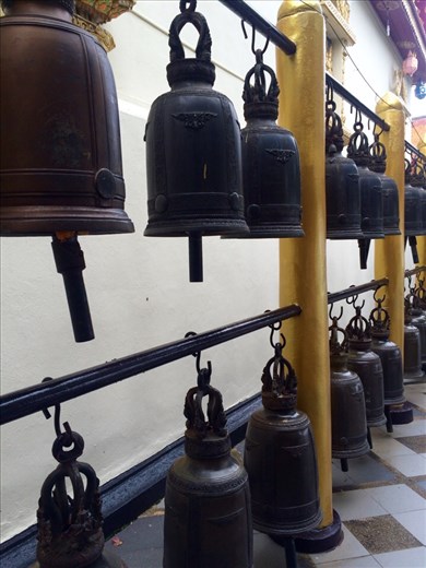 The bells at the temple