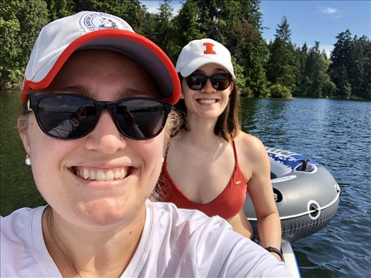 Paddle Boarding on Lake Washington in Seattle