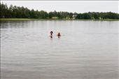 My sister and my mom are having a swim under the rain.: by my_scholarship_entry_2011, Views[232]