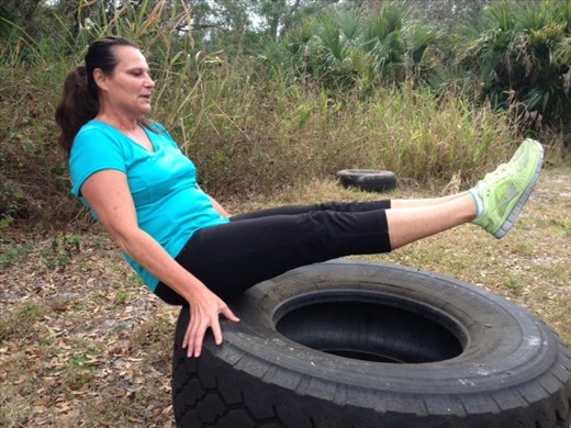 Working out with Cheri!