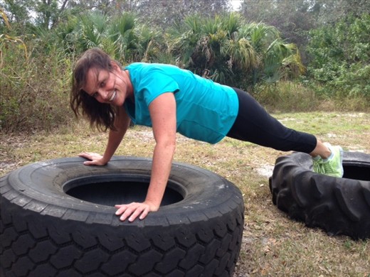 Just another one of the crazy things Cheri made me do!