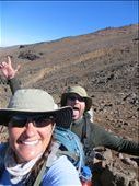 Me and crazy Bryan on the trail from Shira II (12,750 ft) to Moir Huts (13,800 ft): by my_year_of_yes, Views[251]