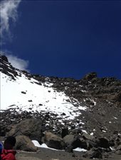In the crater looking at the last leg of the climb up to the summit!: by my_year_of_yes, Views[232]