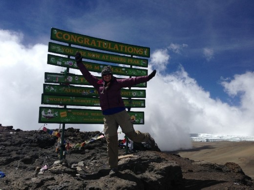 I MADE IT!!!! Uhuru Peak (19,341 ft) ~ Tallest Point in Africa!!