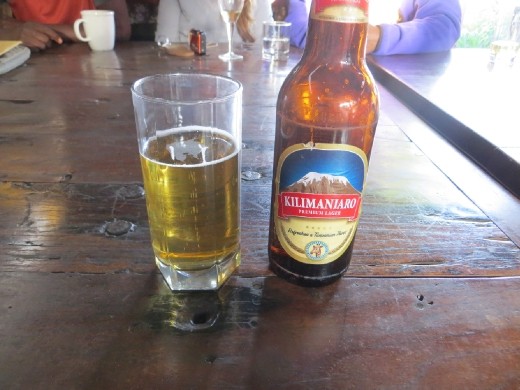 NO MORE MAJI (water)!! After drinking 5 liters of water a day for the last 10 days, it was good to drink something different!