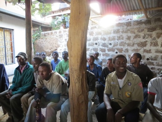 All of our porters at the Celebration dinner!