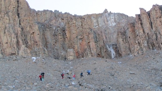 Seriously?!? How are we getting up and over that??  Pole, Pole (Slowly, Slowly)