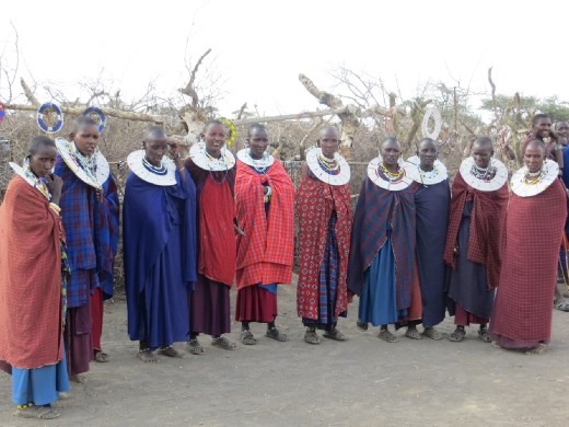 Between Ngorongoro Crater and the Serengeti we had a chance to stop at a Masai village.