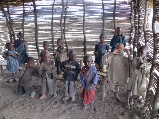 The Masai school house.