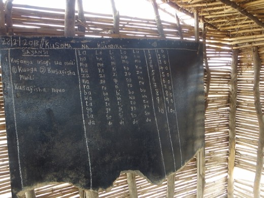 They learn in their native Masai language; however, most boys will also learn Swahili and some English as they get older.