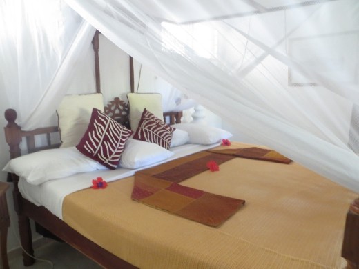 Compared to what I had been experiencing the last 3 weeks with camping and hostels ... the Ras Nungwi was LUXURIOUS!!!!