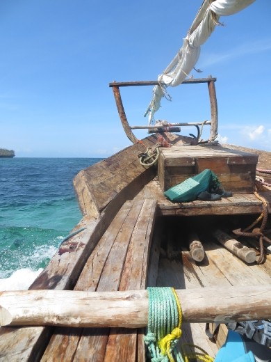 On the Dive Boat. I did 5 amazing dives. The coral and sea life were plentiful and the water was beautiful!