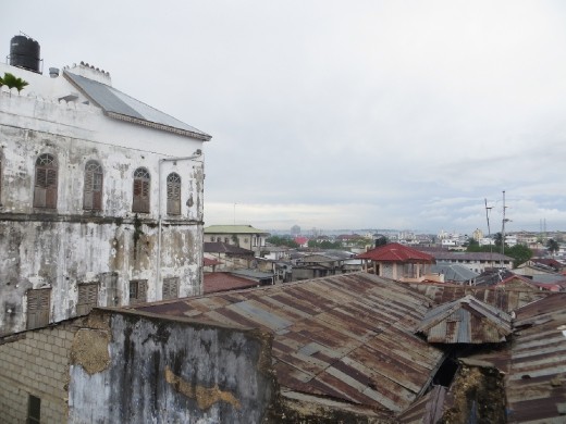 Rooftop view from the Zanzibar Coffee House