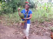 Decked out in all the jewelry and accessories they made me from the plants and spices at the farm!: by my_year_of_yes, Views[258]