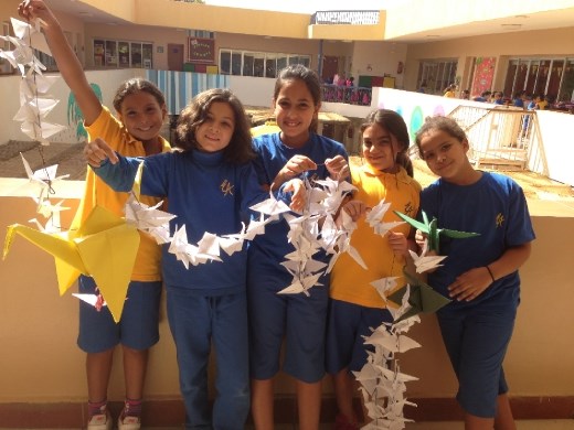World Peace Day - Making 1000 Paper Cranes