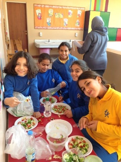 Making Healthy Salads