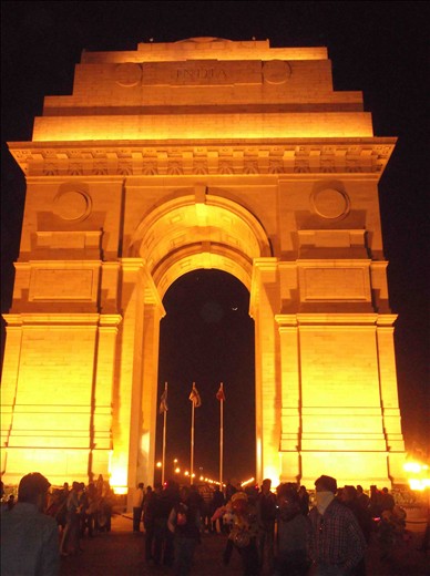 INDIA GATE{the national monument of India. Situated in the heart of New Delhi}