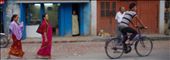 Kathmandu. My first days abroad produce a similar image to that of home. A lazy dog, a bike, men and women in natural routine. : by myhandshakewiththeworld, Views[199]