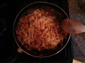 When the sauce is ready and the pasta is cooked, put them together and mix: by mysha, Views[294]