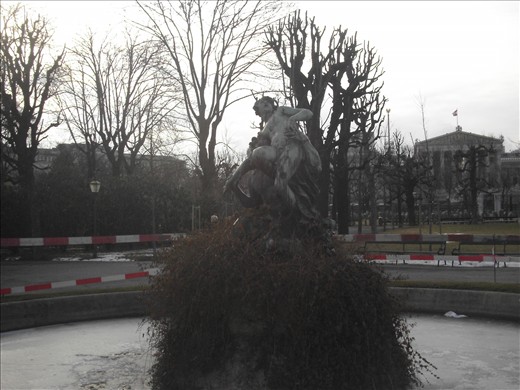 The snatch of Eurydice - a mythical theme recreated in modern Vienna