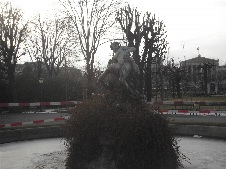 The snatch of Eurydice - a mythical theme recreated in modern Vienna