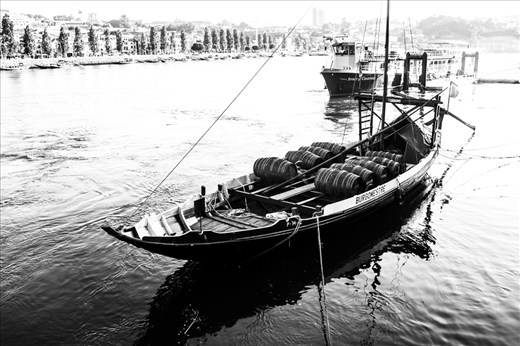 Oporto Wine boat.