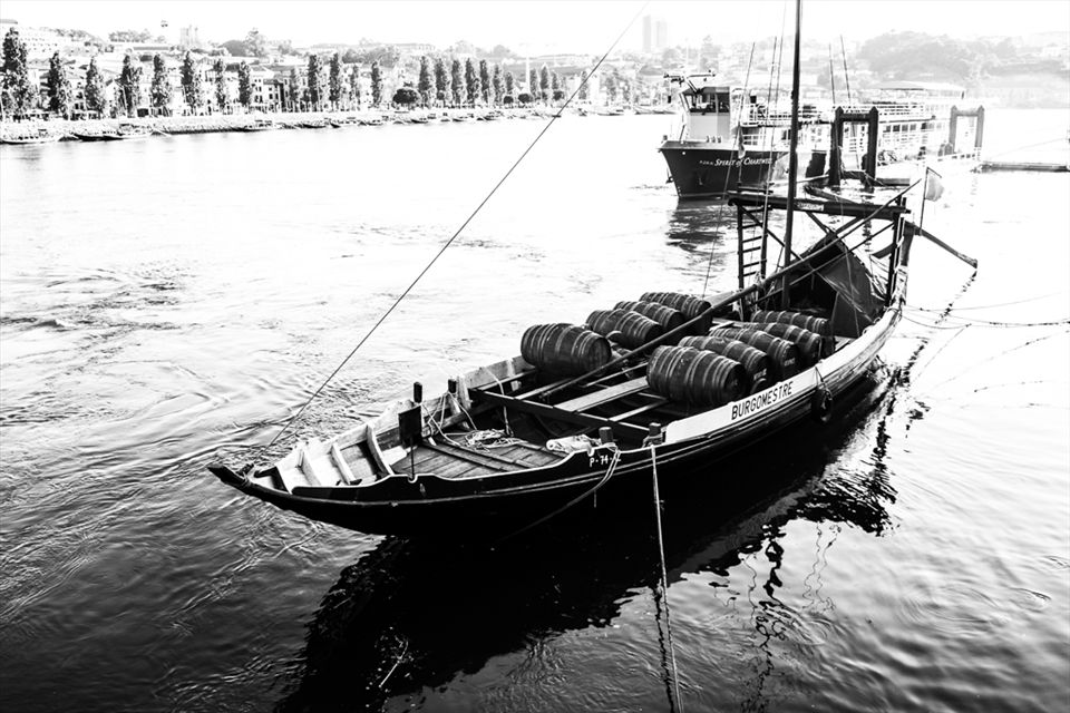 Oporto Wine boat.