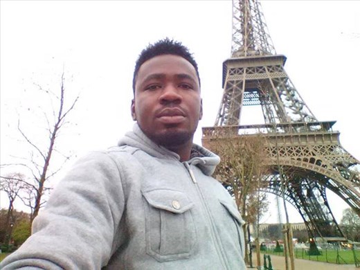 At eiffel tower
