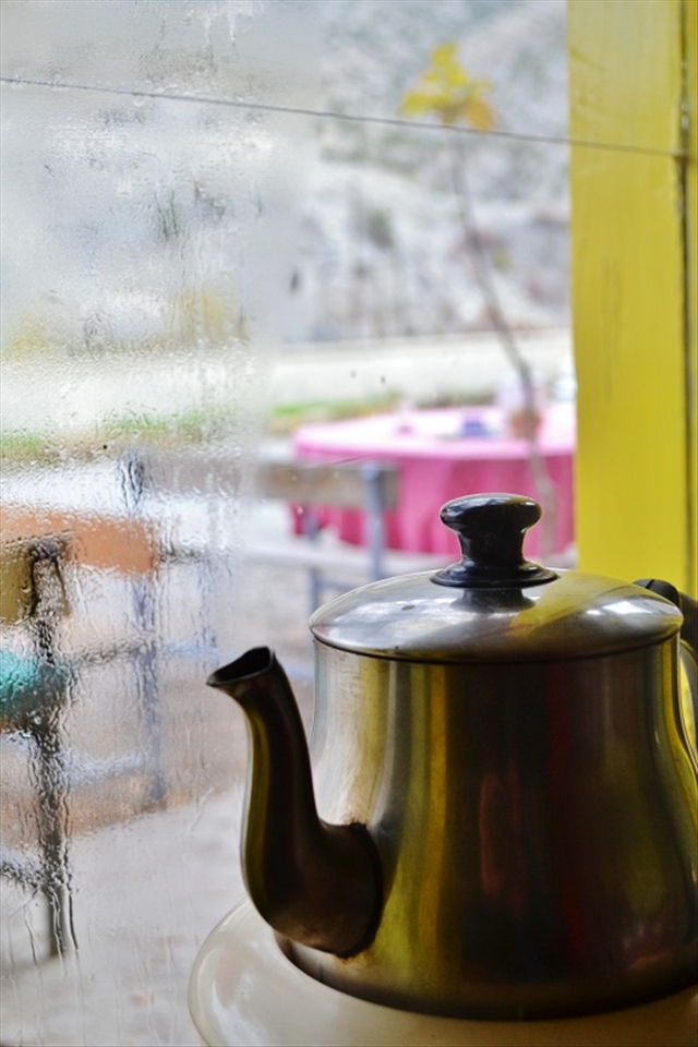 Title: Tea
It was a cold day of autumn in a Turkish village, perfect for the hot tea (çay), that the locals would drink even if it was the hottest day in the summer. Tortum, Eastern Anatolia of Turkey, November of 2012.