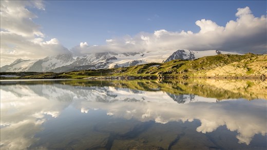 The morning view was rewarding and worth all the effort of the previous day.