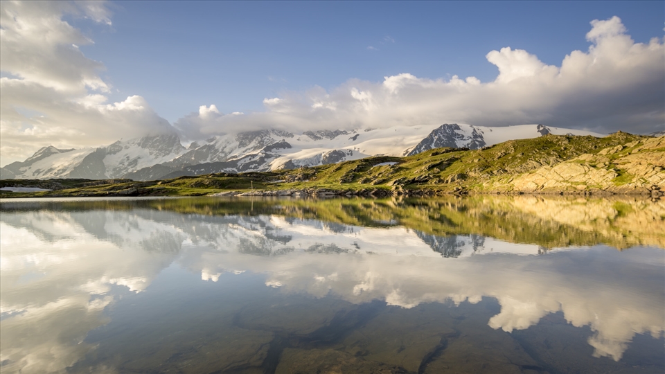 The morning view was rewarding and worth all the effort of the previous day.