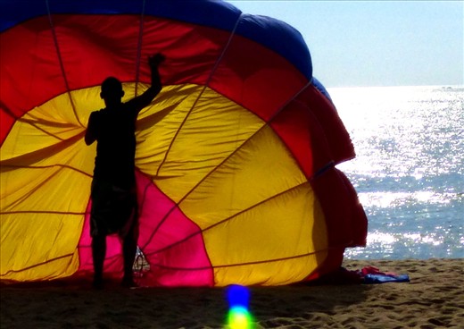 The sunsets over the Andaman Sea, the final flight of the Parasailer, kissing the year goodbye.