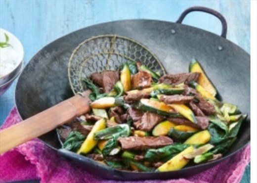 Beef oyster sauce stirfry