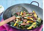 Beef oyster sauce stirfry: by namritha, Views[247]