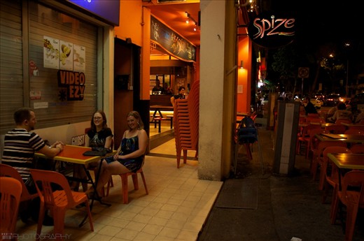 Waiting for a late night meal