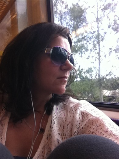On the train to Nerang