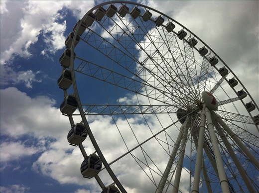 The Wheel of Brisbane on South Bank