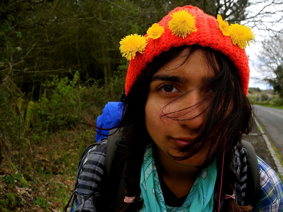 Kiran and I met in high school. We spent each day of el Camino walking together.