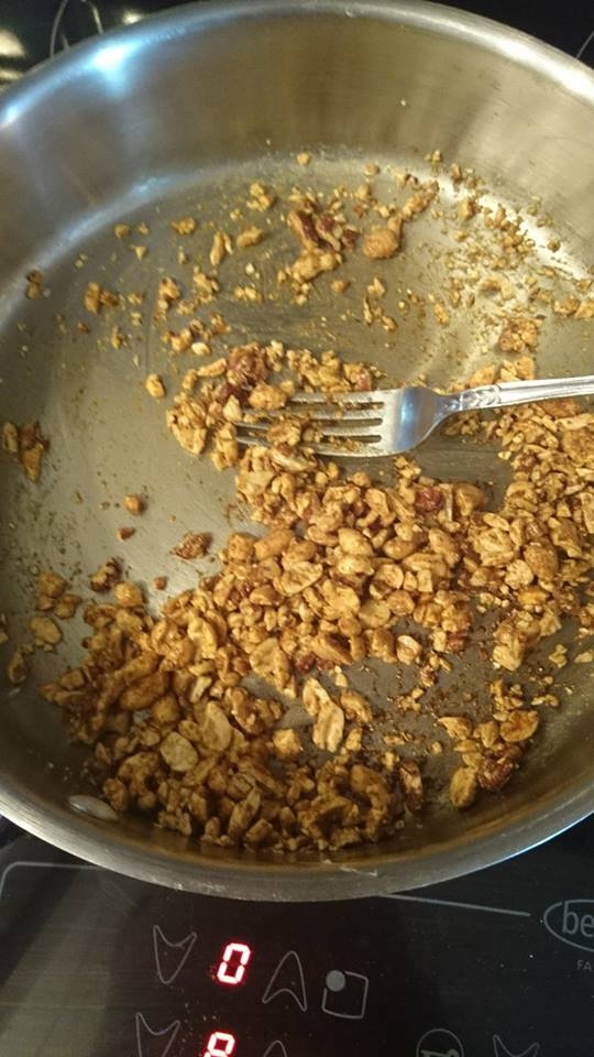 These toasted nuts really add that extra something to this stew!